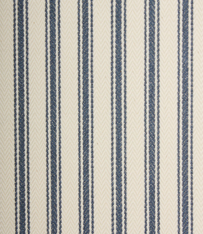 Ticking Stripe - Blue