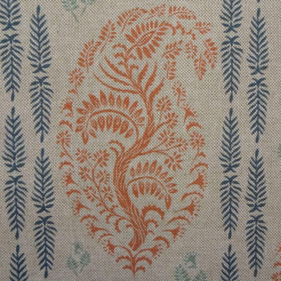 Lussino - Indigo Linen Look 2