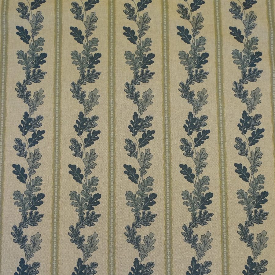 Oakleaf Stripe - Indigo 5