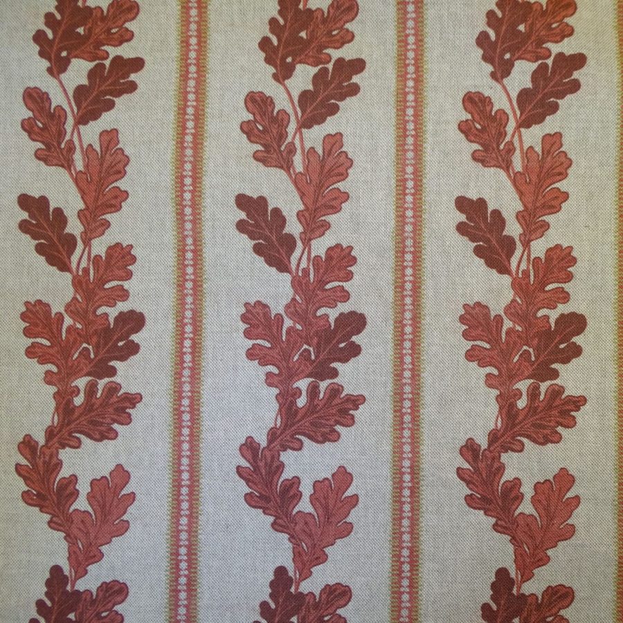 Oakleaf Stripe - Soft Red 1